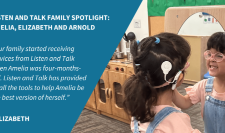 Listen and Talk Current Family Spotlight: Amelia